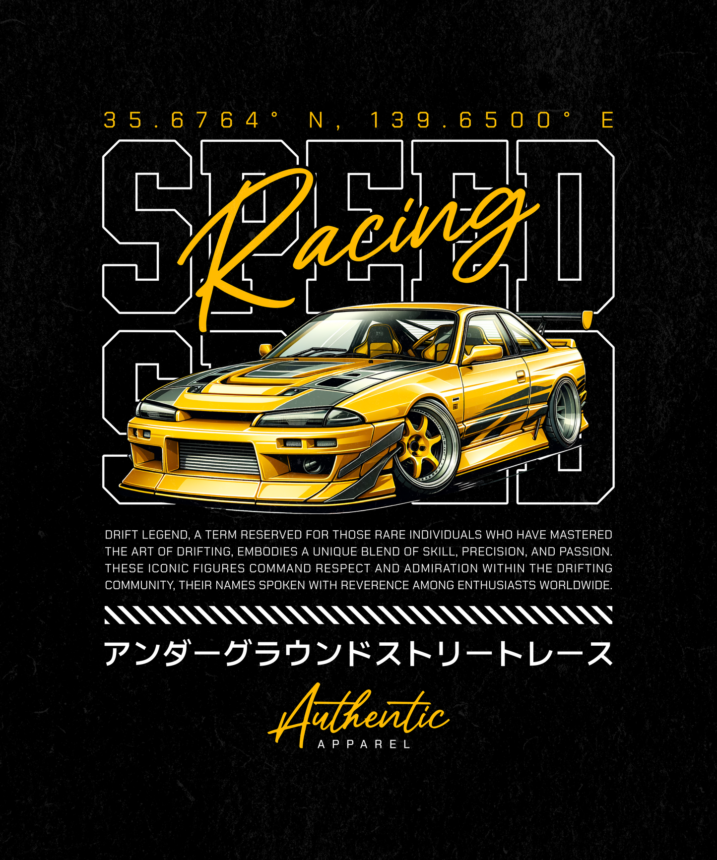 Speed Racing Streetwear T-Shirt