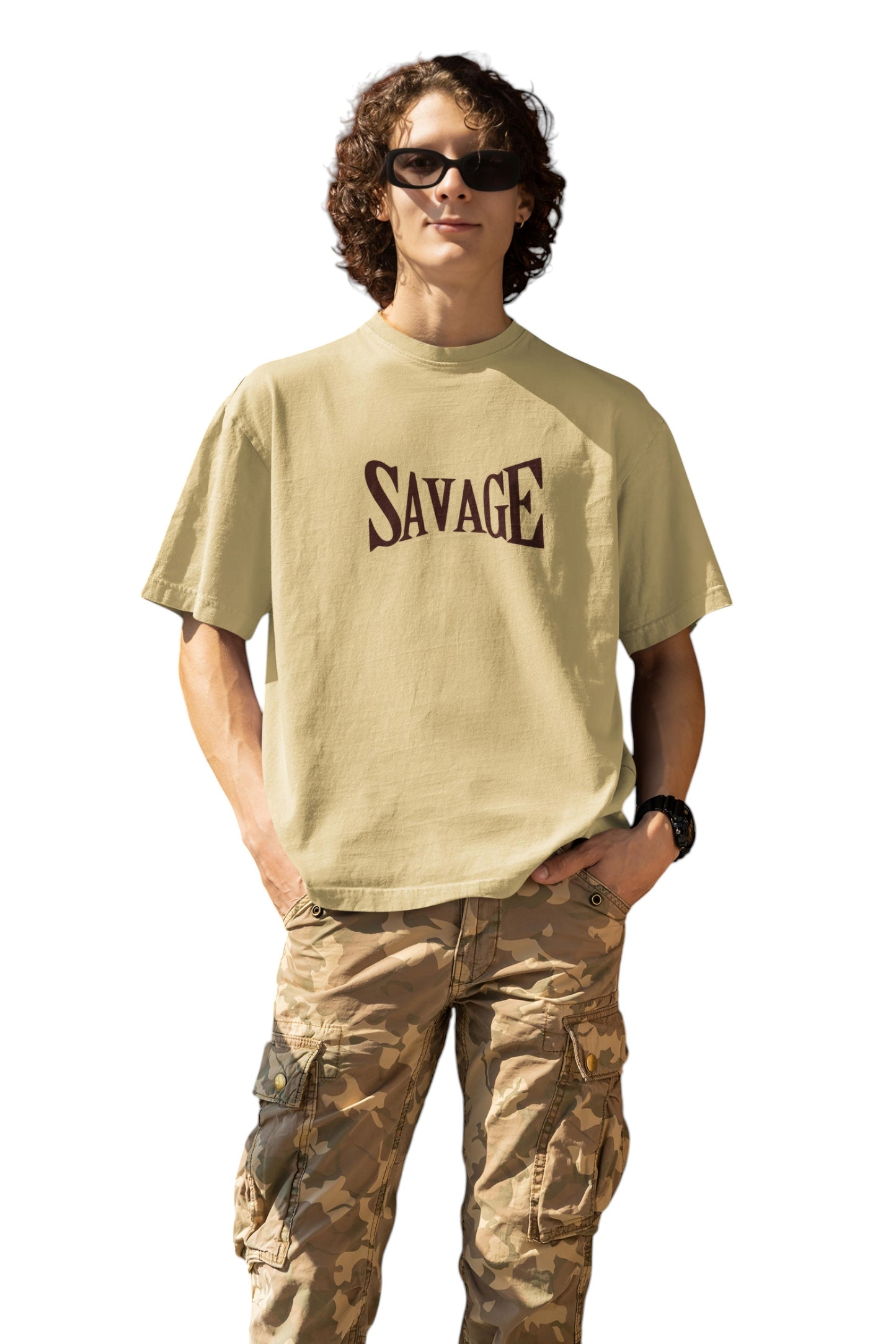 SAVAGE - Oversized T Shirt