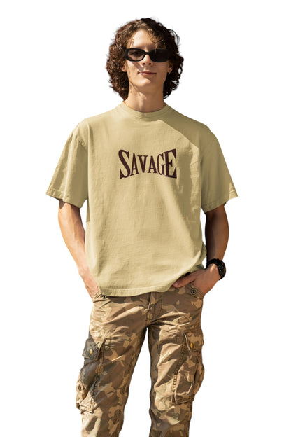 SAVAGE - Oversized T Shirt