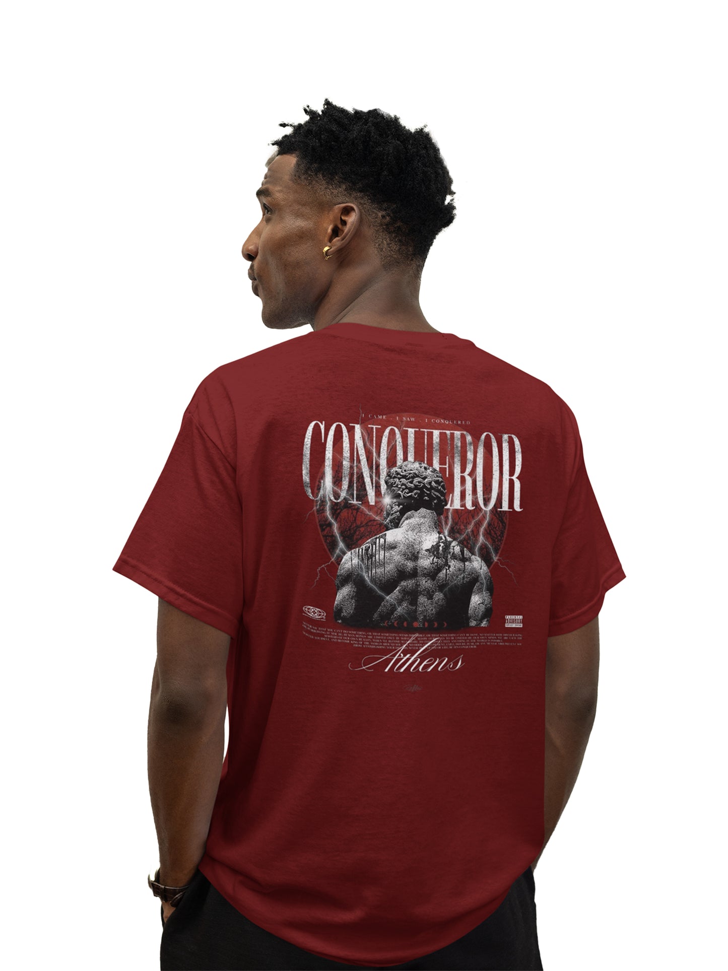 Conqueror Oversized T-Shirt – 100% Cotton