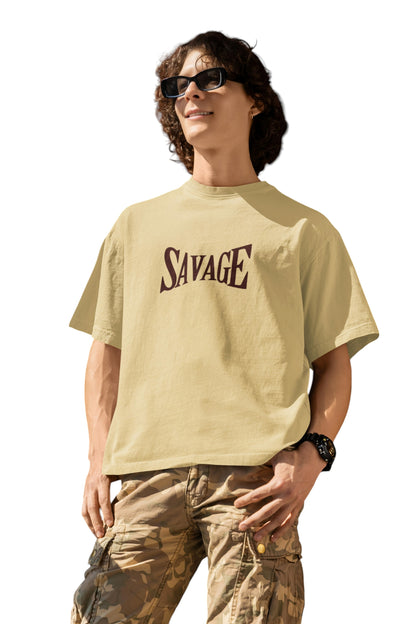 SAVAGE - Oversized T Shirt