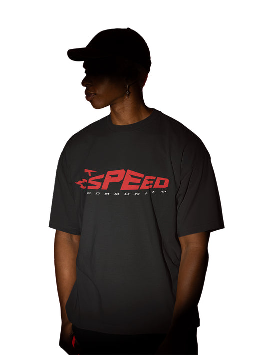 Speed Community Racing T-Shirt – 100% Cotton