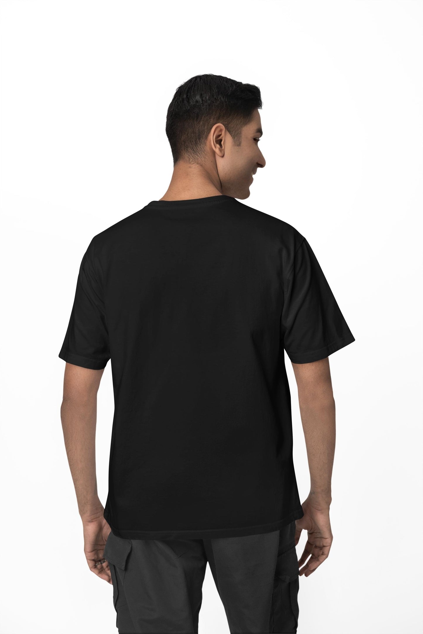 STAY ALONE -Black Oversized T shirt