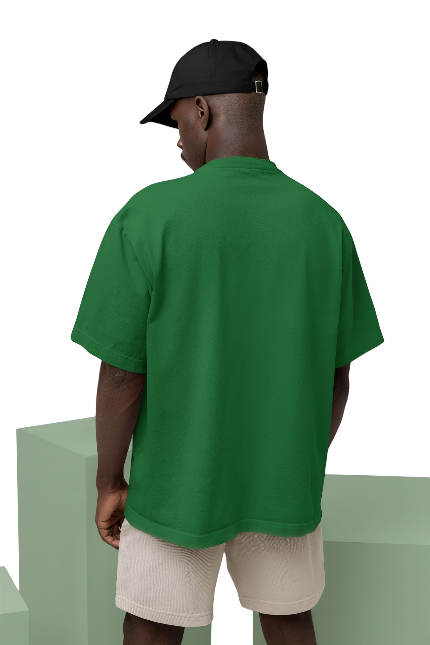 THE GAMMERS - Green Oversized T Shirts